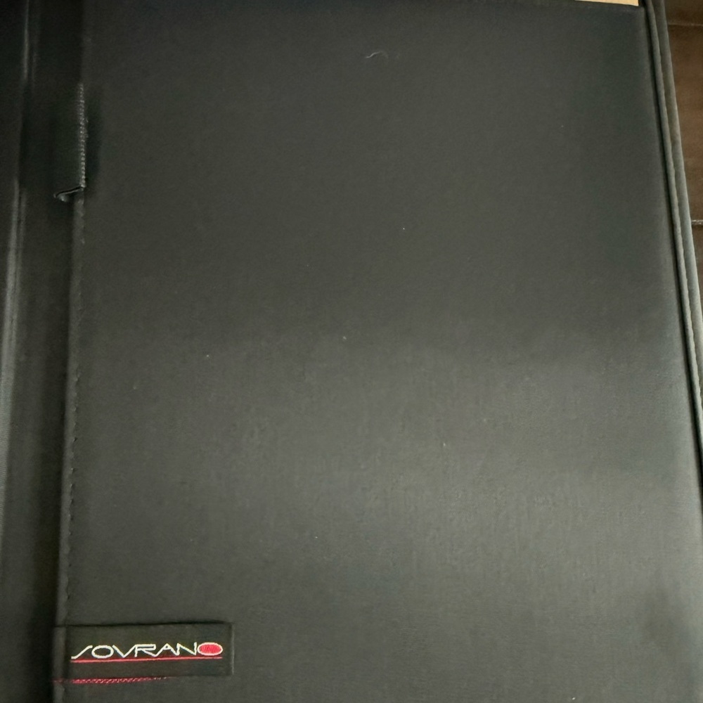 Black and White Striped Document Holder - Picture 6 of 6